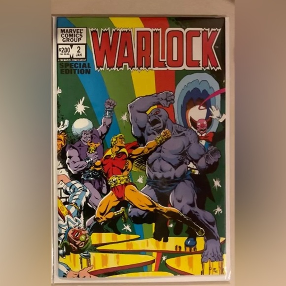 Warlock # 1, The Infinity Crusade # 1, Orgins of Galactus # 1  =8 books NM - Picture 3 of 10
